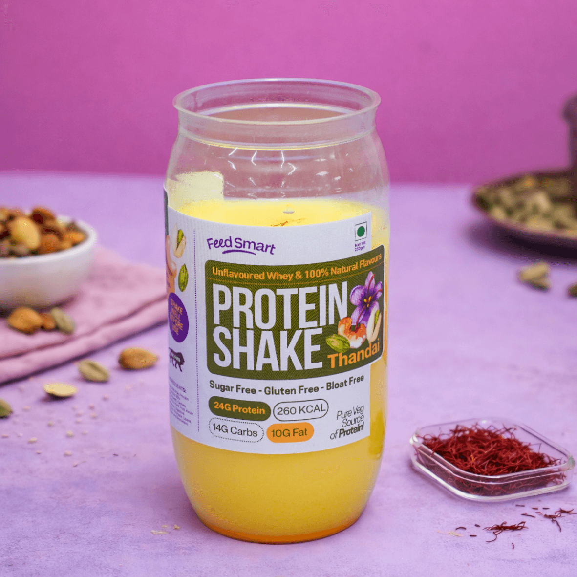 Thandai Protein Shake