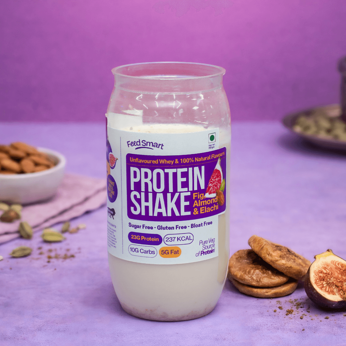Fig Almond & Eliche Protein Shake