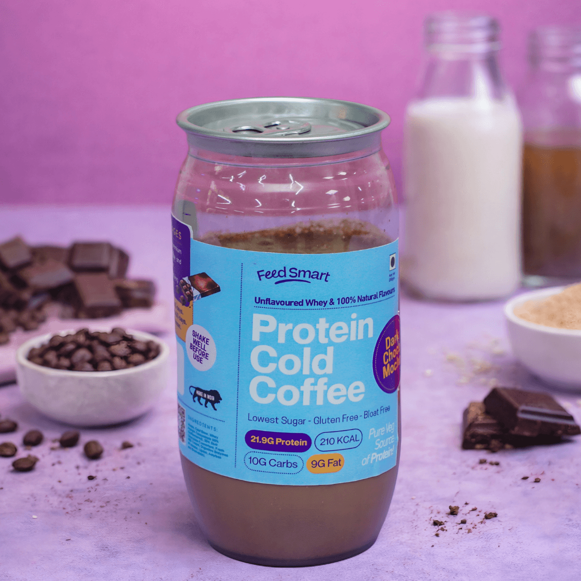 Dark Chocolate Mocha Protein Coffee