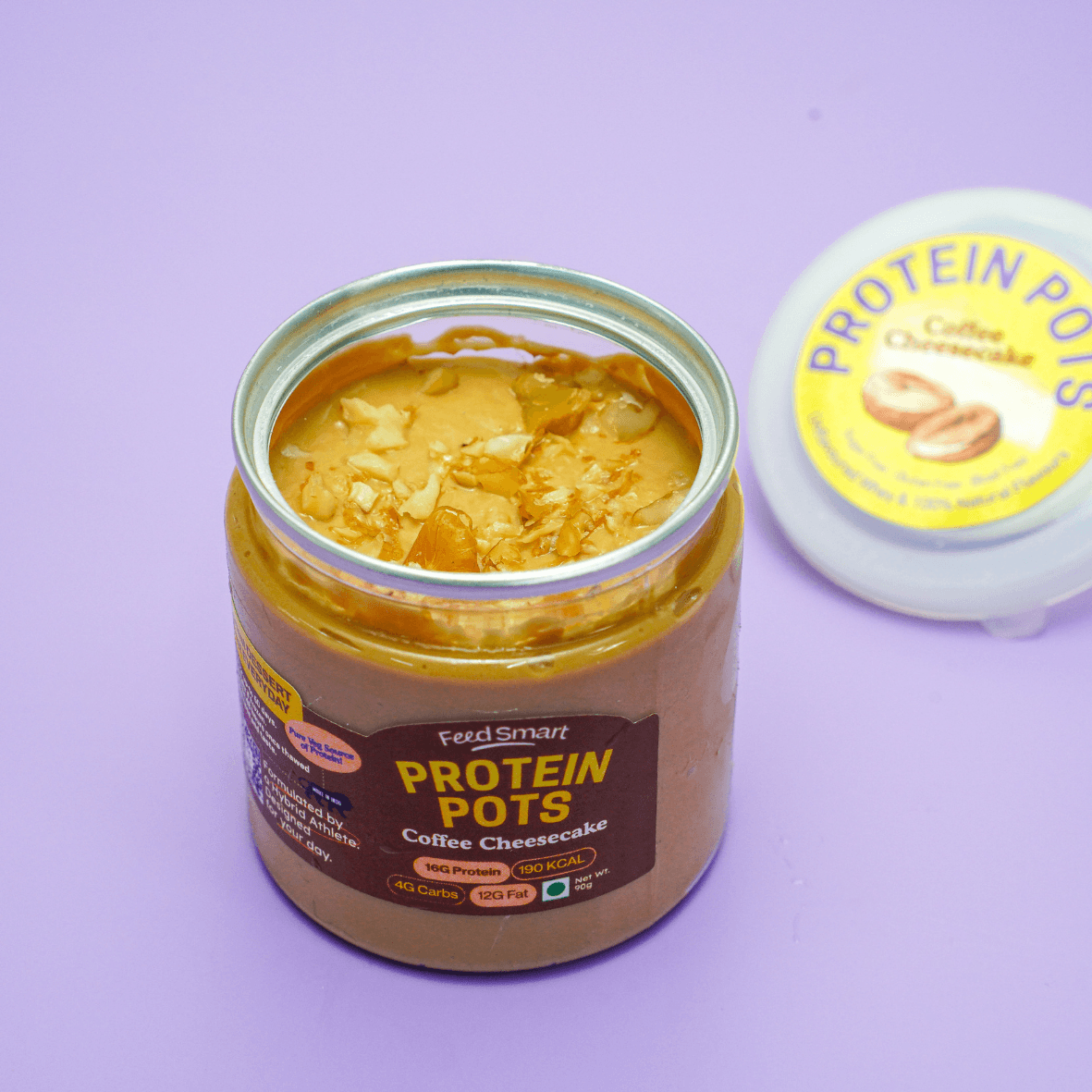 Coffee Cheescake Protein Pot